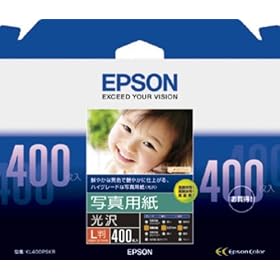 EPSON �ʐ^�p��[����] L�� 400�� KL400PSKR
