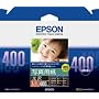 EPSON エプソン純正写真用紙<光沢> L判 400枚 KL400PSKR