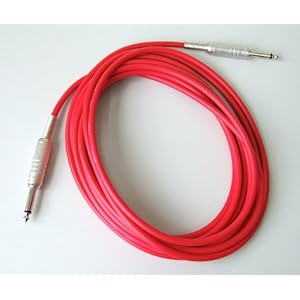 【クリックで詳細表示】CANARE PROFESSIONAL CABLE 5m アカ G05： 楽器