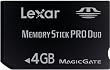 Lexar �������[�X�e�B�b�N Pro Duo 4GB MSDP4GB-800
