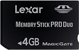  Lexar メモリースティック Pro Duo 4GB MSDP4GB-800