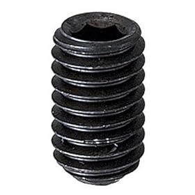 【クリックで詳細表示】六角穴付止ねじ クボミ(SCM435/黒色酸化皮膜) M3×5 ： 産業・研究開発用品