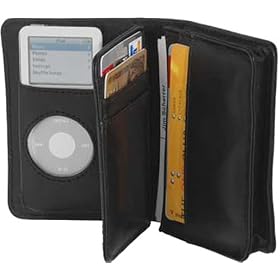Pacific Rim iPod nano��1����p���U�[�P�[�X Nano Combo Wallet �u���b�N�J�[�t�X�L�� PCM-IP-000030
