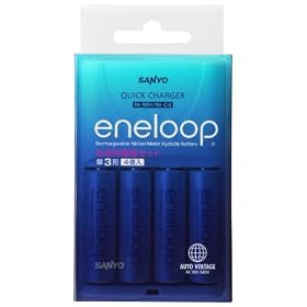 SANYO 「eneloop」 急速充電器セット
