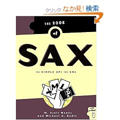The Book of Sax: The Simple Api for Xml