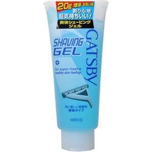 【クリックで詳細表示】ギャツビーひきしめシェービングジェル 205g