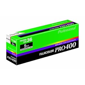 【クリックで詳細表示】FUJIFILM カラーネガフイルム フジカラー PRO400 35mm 36枚 5本 135 PN 400 N 36EX 5
