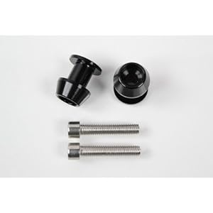 【クリックで詳細表示】YAMAHA バイク リア スタンドフック M6 6mm ボルト 2個セット ブラック
