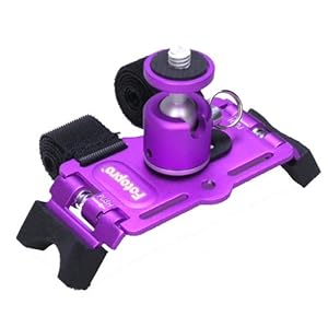 【クリックで詳細表示】King Fotopro アクションマンウント パープル AM-802 P 79503