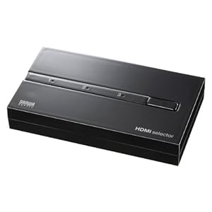 【クリックで詳細表示】SANWA SUPPLY HDMI切替器(3入力・1出力) SW-HD31