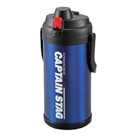 �L���v�e���X�^�b�O(CAPTAIN STAG) �T�[�t�F�X�_�u���X�e�����X�E�H�[�^�[�W���O 2L �l�C�r�[ M-5077
