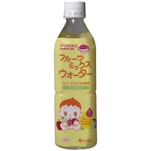 【クリックで詳細表示】ベビーのじかん フルーツミックスウォーター 500ml＊24本