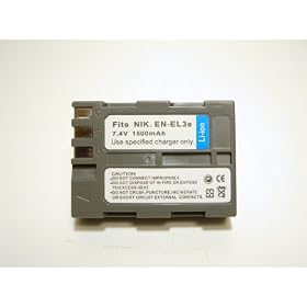 NIKON�j�R���@ EN-EL3e�Ή��݊��o�b�e���[