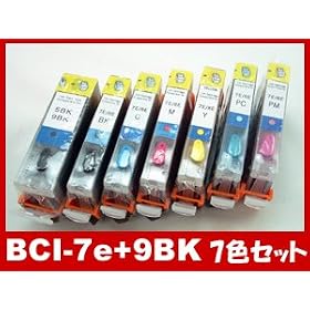 BCI-7e+9BK/7MP�l�ߑւ���p�݊��C���N�J�[�g���b�W[7�F�Z�b�g][�L���m��][���S�҂ł��J���^���l�ߑւ��I]�@/ �C���N�v��