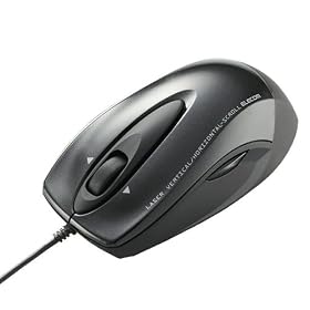 ELECOM �k�l�̌� ONLINE����4�{�^�� ���[�U�[�}�E�X�u���b�N M-LS3URBK