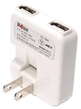 �v���e�b�N P-2WAY USB2���AC�A�_�v�^�[ PD-2WH �z���C�g �yiPhone 3G,3GS,4/iPod nano 5G/iPod�e��/�Q�[���@/�g�сz