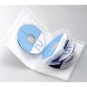 ELECOM DVD�g�[���P�[�X7�����[ �N���A CCD-DVD09CR