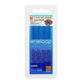 SANYO NEW eneloop �[�d���j�b�P�����f�d�r(�P4�`8�p�b�N) [HR-4UTGA-8BP]