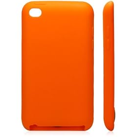 �y�S12�F�ziPod Touch 4 Silicone Case�iOrange )  �V�o�� iPod Touch�@4�@�V���R���P�[�X�@�`���R���[�g���@�I�����W�@�@�t���ی�t�B�����@USB�[�d�P�[�u���t �i362-1�j