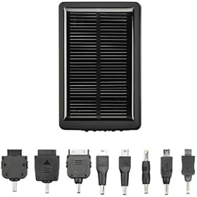GREEN HOUSE �\�[���[�[�d�� �g��/iPod/�Q�[���@ 2000mA GH-SC2000-8AK