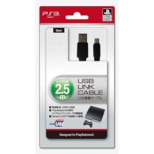 【クリックで詳細表示】PlayStation オフィシャルライセンス商品 USB接続ケーブル『USBケーブル2.5m(黒)』