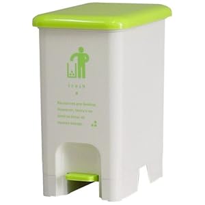 【クリックで詳細表示】ペダルペール 16L グリーン