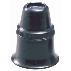 【クリックで詳細表示】MIZAR-TEC(ミザールテック) プロ仕様 時計見ルーペ 10倍 RT-W