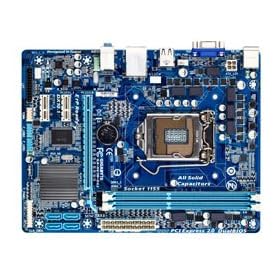 GIGABYTE intel H61(B3) LGA1155 Micro ATX DDR3 PCI-E X16,X1 RGB USB2.0 SATA GBE GA-H61M-DS2 REV1.X
