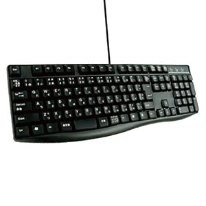 【クリックで詳細表示】Solidyear キーボード ブラック ACK-230U-BK(USB黒)