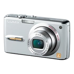 Panasonic �f�W�^���J���� LUMIX FX07 �V���L�[�V���o�[ DMC-FX07-S