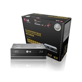 LG Electronics�@5�C���`�x�C�����p �u���[���C�h���C�u 12�{�������Ή� SATA�ڑ� �u���b�N�@BH12NS38 BOX