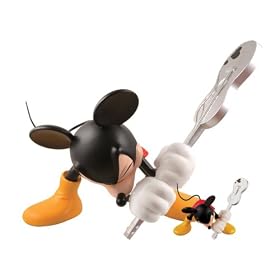 VINYL COLLECTIBLE DOLLS Guiter Mickey LARGE SIZE MODEL