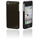 GRAPHT iPhone4S/4両対応 Ultima Series Real Carbon Case for iPhone ブラック 4/4S APA04-003BK