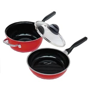 【クリックで詳細表示】silit silargan 【日本正規品】 ガラス蓋付 ニューシングルセット エナジーレッド