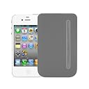 Cote&Ciel Card Pouch for iPhone 4S VOLCANIC ASH + SILVER