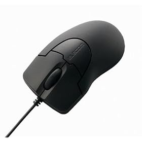 ELECOM USB���[�U�[�}�E�X BLACK GRAST(�R���p�N�g�T�C�Y) M-PGULBK3