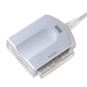 SANWA SUPPLY JY-PSUAD1N USB�Q�[���p�b�h�R���o�[�^