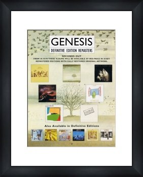  GENESIS Definitive Edition Remasters - Custom Framed Original Ad