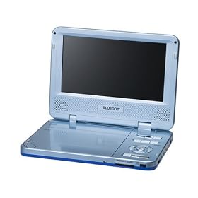 BLUEDOT �|�[�^�u��DVD�v���[���[ 7�C���` CPRM �X�������f�� �u���[ BDP-1735L