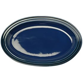 Le Creuset �I�[�o���E�v���[�g 30cm �R�o���g�u���[ 910134-30-63