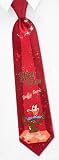  Retro Daffy Duck by Looney Tunes red silk ties