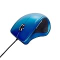 iBUFFALO ���[�U�[���L���}�E�X USB 5�{�^�� �`���g 56�@�\���� �u���[ BSMLU04BL