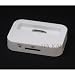 iPhone Dock���[�d�X�^���h �h�b�N�X�^���h �N���[�h�� �z���C�g Dock for iPhone 4S/4/3GS/iPod