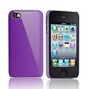 【essential tpe】iPhone4S用ハードケース iro case INDEGO PURPLE イロケース アイフォン 4S 専用ケース インディゴ パープル 紫【保護シート＆クロス付属】