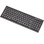 ELECOM PS3�p �p���^�O���t���L�[�{�[�h 103�L�[ Bluetooth M�T�C�Y �u���b�N&hellip �G���R��