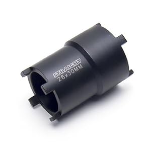 【クリックで詳細表示】(STRAIGHT/ストレート) ロックナットレンチ 26×30(mm) 19-533