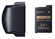 �o�b�e���[�p�b�N(2200mAh) PSP-2000/3000�V���[�Y�p�o�b�e���[�J�o�[(�s�A�m�E�u���b�N)�t��