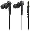 audio-technica SOLID BASS �C���i�[�C���[�w�b�h�z�� �V���[�g�R�[�h(0.6m)�^�C�v ATH-CKS77S