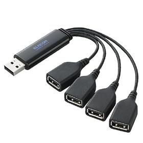 ELECOM ����n�u �v���X�B U2H-TM400BBK