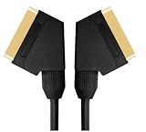  Strand Gold Plated SCART to SCART Lead 5m